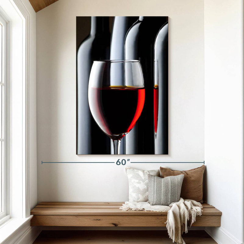 Yarlin Cabernet Red Wine, 51" H x 34" W