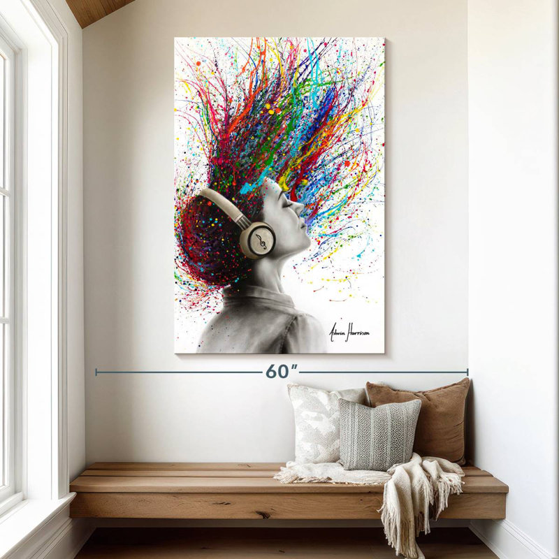 Abarca Music Me, 51" H x 34" W
