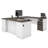 Ocke U-Shaped Executive Desk with Power Outlet-192571403