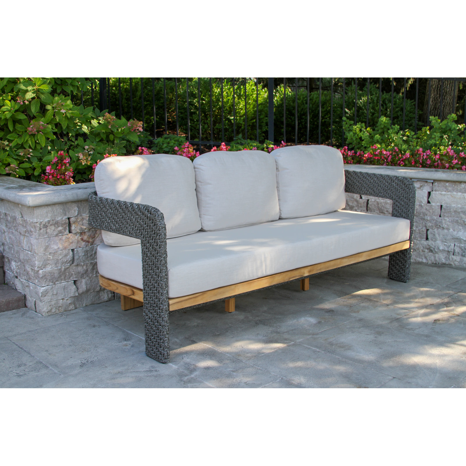 Estate 80" Teak Patio Sofa