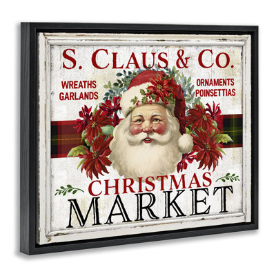 Art mural sur toile Holiday Holiday Market par Creatif Belle