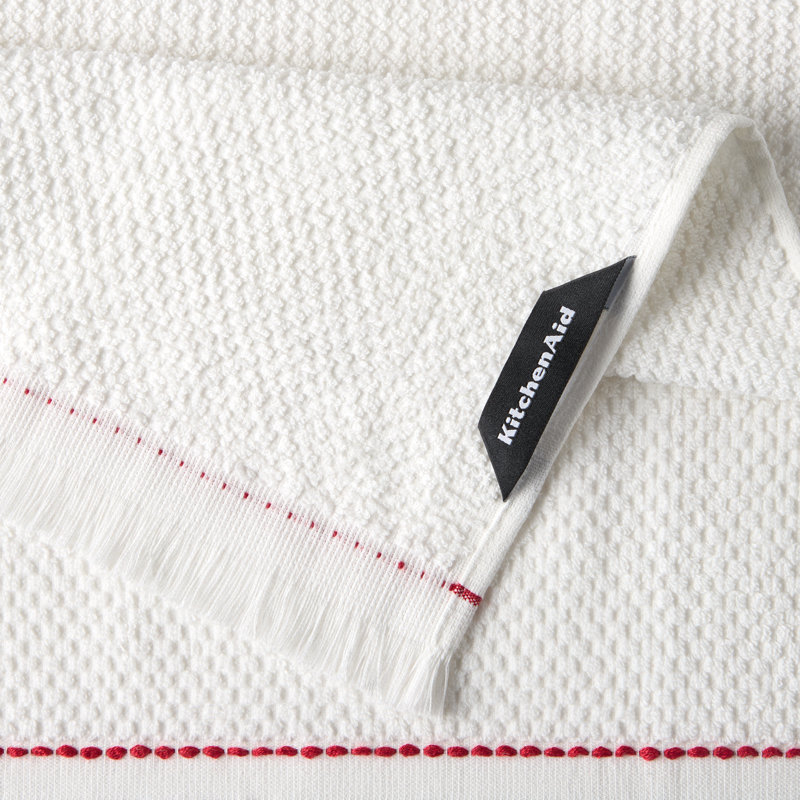 GOURMET SERIES Cotton Waffle Linen Set, Passion Red