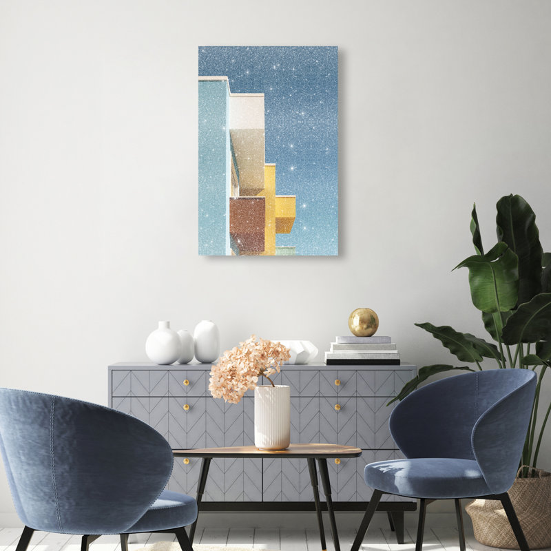 Orthogonal Sky View Print by Oliver Gal, 20"H x 30"W, Gallery Wrapped