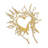 I Love You Heart Modern Abstract Wall Accent Sculpture Hanging Decoration Metal Wall Decor-124839981-124839982
