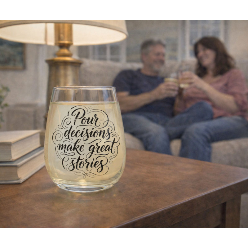 Wine Glass Pour Decisions Make Great