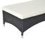 Aymelia 200cm Long Reclining Single Chaise with Cushions-415432029-415432031