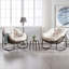 Chaise longue en aluminium coulé 1Pcs