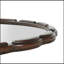 Parrett rond avec cadre en bois-901201950