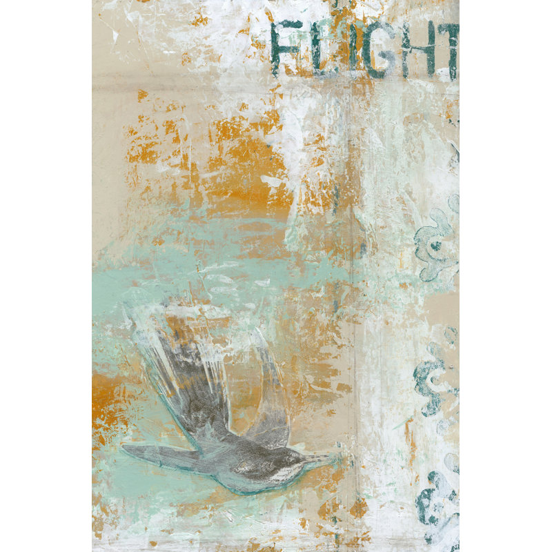 Flight by June Erica Vess - Wrapped Canvas Painting, 122cm H x 81cm W