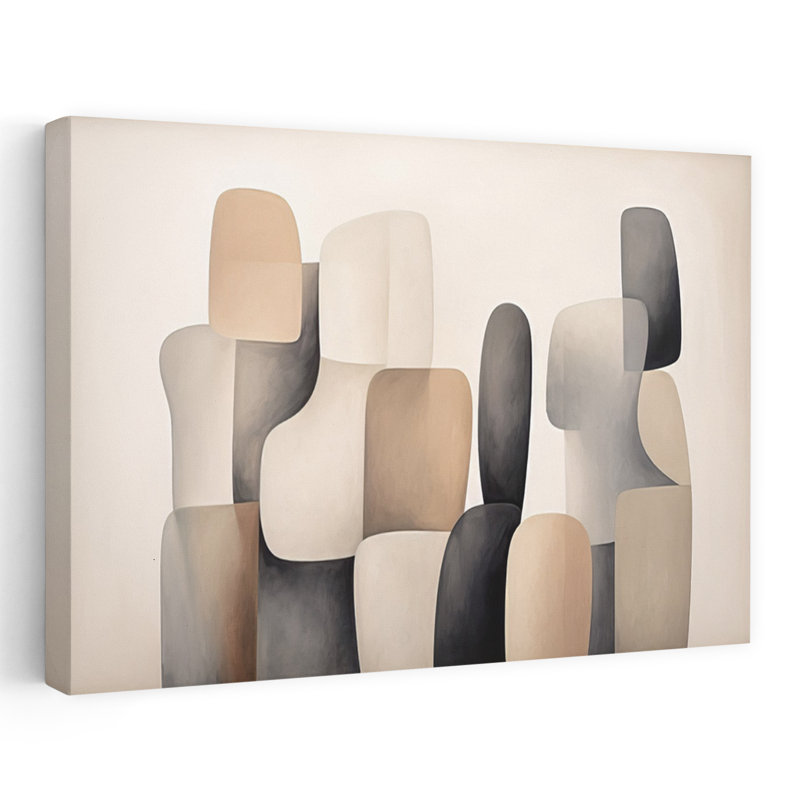 Art contemporain, art contemporain abstrait, H 24 po x l 16 po