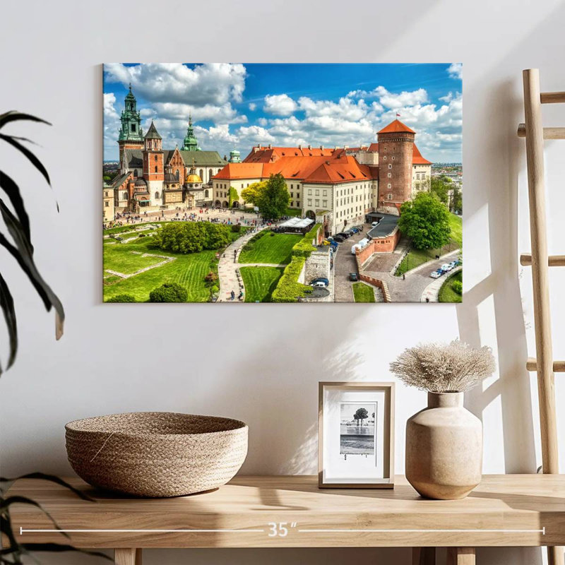 Château de Wawel, Kavia, H 16 po x l 24 po