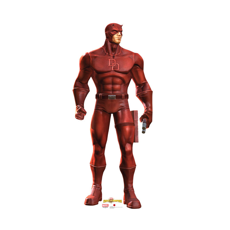 Découpage en carton taille vie daredevil Marvel Contest of Champions