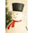 PAINTED METAL SNOWMAN