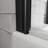 31''-32'' W x 55'' H 180° Pivot Frameless Bathtub Shower Door, 6mm ANSI SGCC Tempered Glass with Dual Nano Easy-Clean & Explosion-Proof Film, Matte Black-93534097