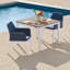 Chaise de terrasse avec coussin Oland-84723448-84723451