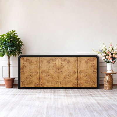 European-style retro minimalist sideboard