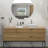 15.69"X15.69" White Ceramic Square Vessel Bathroom Sink