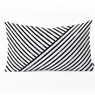 Kelly Haines Stripe Oblong Lumbar Pillow
