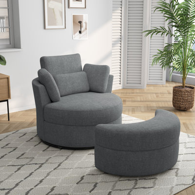 Chaise longue rembourrée avec coussin Niama
