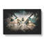 Lighthouse At The Piers End - Wrapped Canvas Painting-56647775