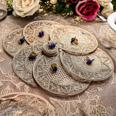 Fehling Plastic / Acrylic No Pattern Round Placemat