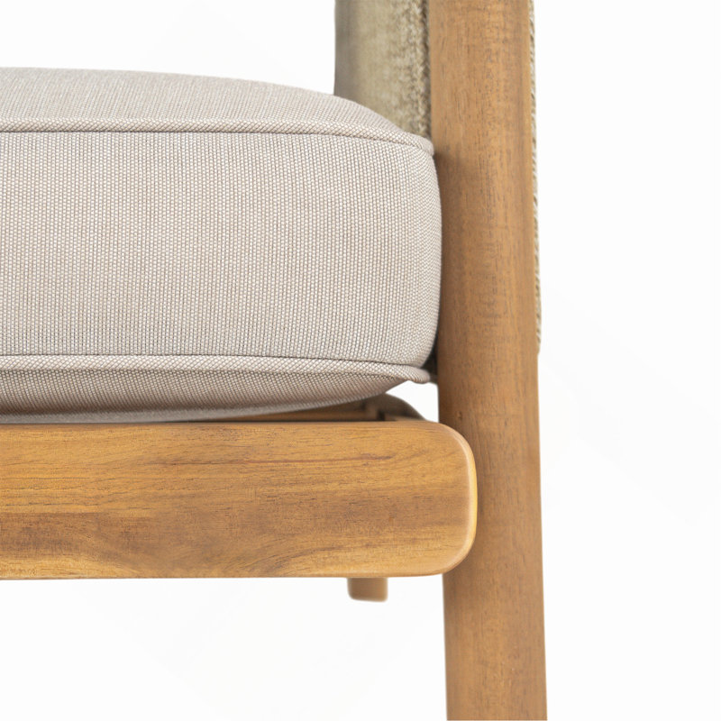 Fauteuil club d'extérieur Sumbawa, ensemble de 2, 2