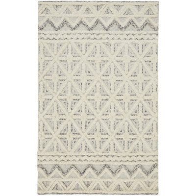 Saint Lucia Wool Geometric Area Rug