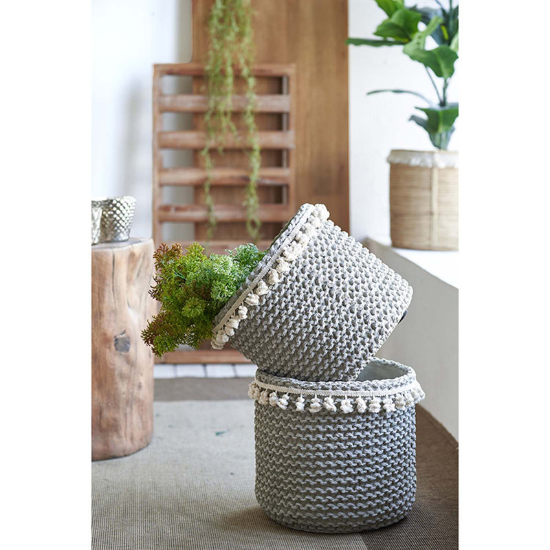 Bea Pot Planter, 10" H x 10.5" W x 10.5" D