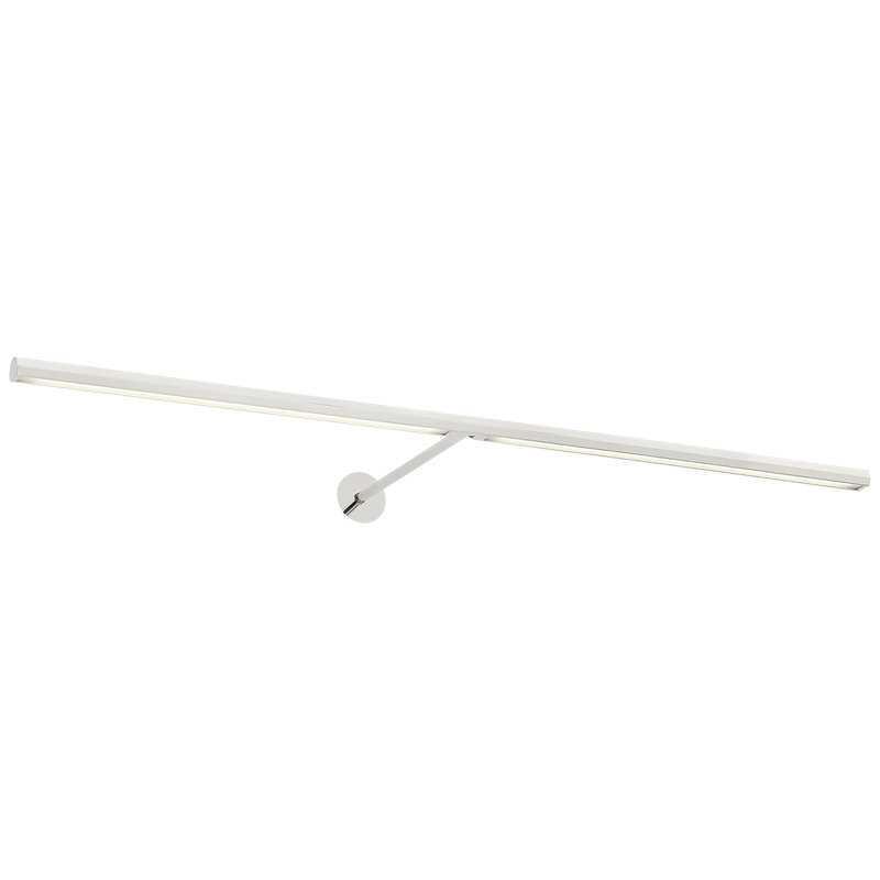 Plural Dimmable LED Wall Mounted Picture Light, Polished Nickel