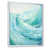 Cadre flottant blanc