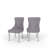 5-Piece Round Metal Dining Table Set With Velvet Upholstered Chairs – Modern Dining Furniture For Small Spaces-1244879337-1244879334