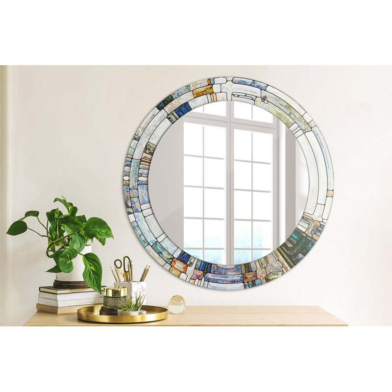 Huldar Glass Flat Wall Mirror