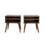 Lit tapissier avec 2 tables de chevet-1723631556-1723631554