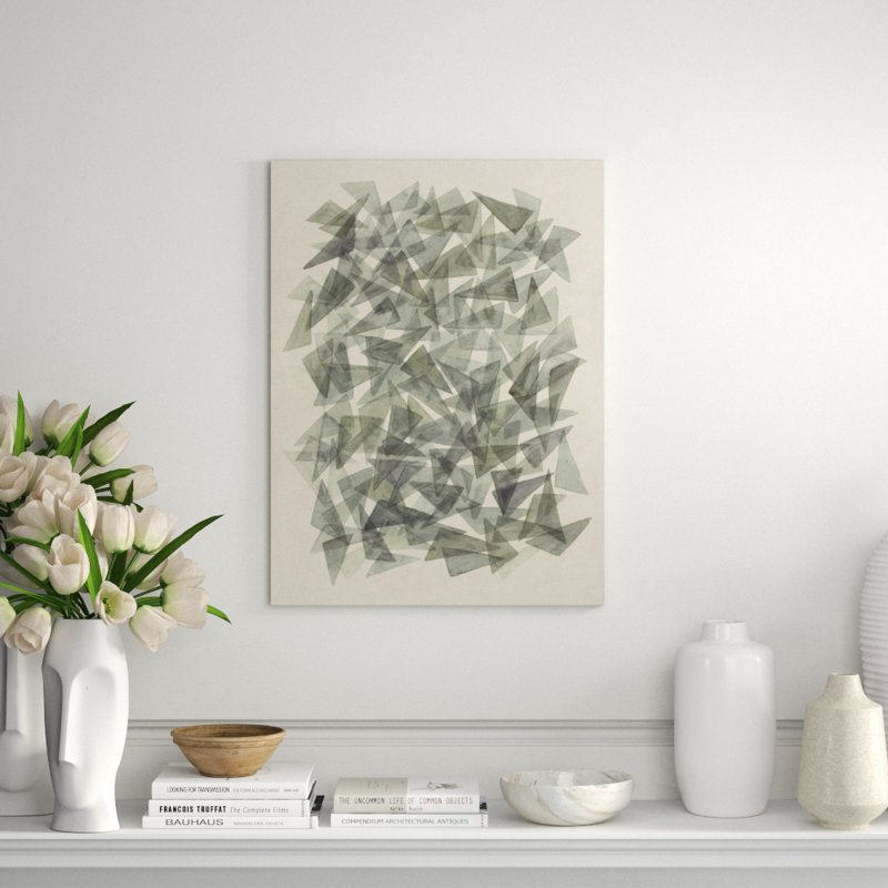 Layered Plane IV Print by Guseul Park, Glass Coat, 40" H x 30" W
