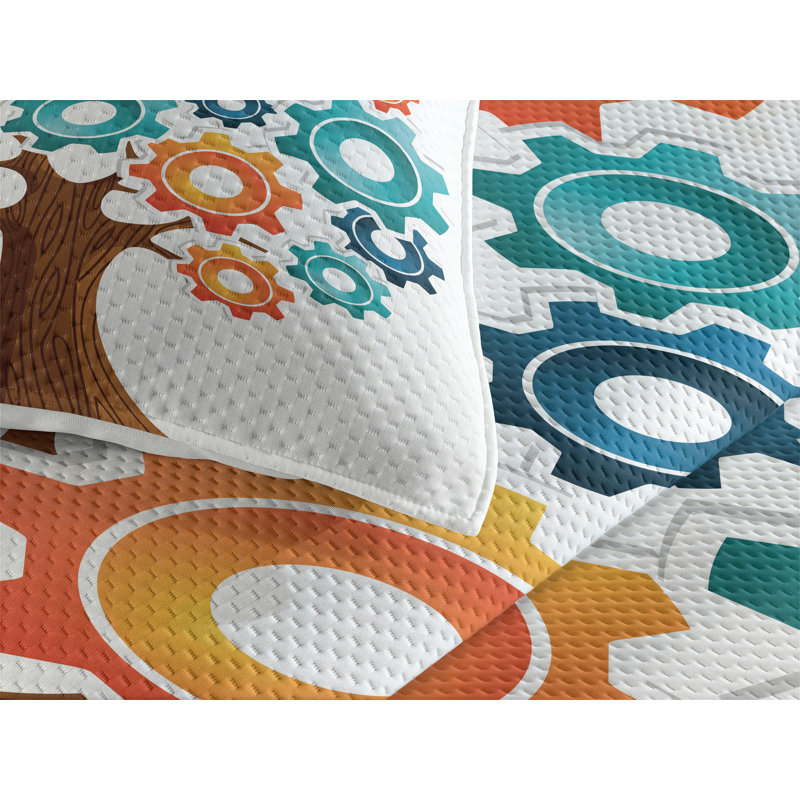 Modern & Contemporary Polyester Coverlet
