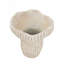Jardinière corail sable et ciment 9,3 po x 9,7 po avec finition texturée beige