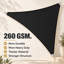 Voile d'ombrage triangulaire ColorTree avec ensemble de quincaillerie - UPF50, coins renforcés, tissu 260 g / m²-90742919-84256019