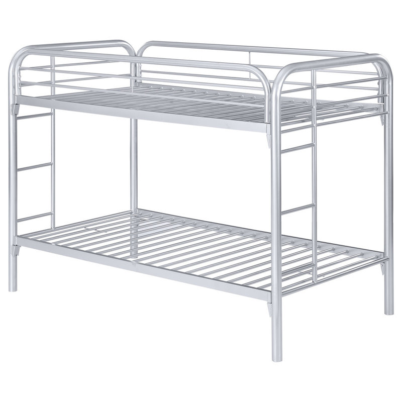 Lit superposé simple Celeste Silver, Argent argent