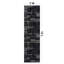 Tapis noir anti-dérapant Block Stripe-277571593