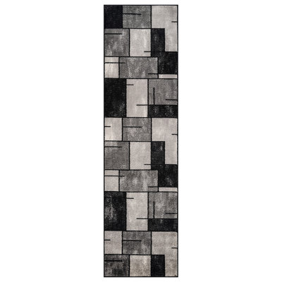 Tapis moderne moderne au design épuré et contemporain