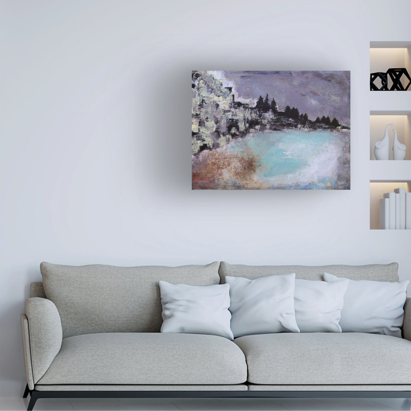 Art sur toile Nicole Dietz Coasting Home, H 14 po x l 19 po x P 2 po