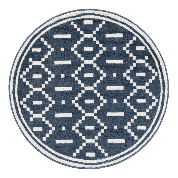 Latitude Run® Begna Nikolis Rug Blue