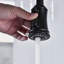 Robinet de cuisine Bridge avec douchette extractible encastrée-118388145