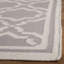 Tapis gris / ivoire en laine tissé à la main et à plat Rodgers-1907816448