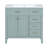 Rupen 35.98 " W Freestanding Standard Free Standing 1 Single Vanity Bathroom Vanity With Ceramic Top