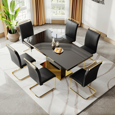 Burdell Dt0215 Rectangular Dining Table