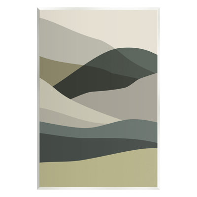 «Abstract Alternating Hills» par Lil 'Rue