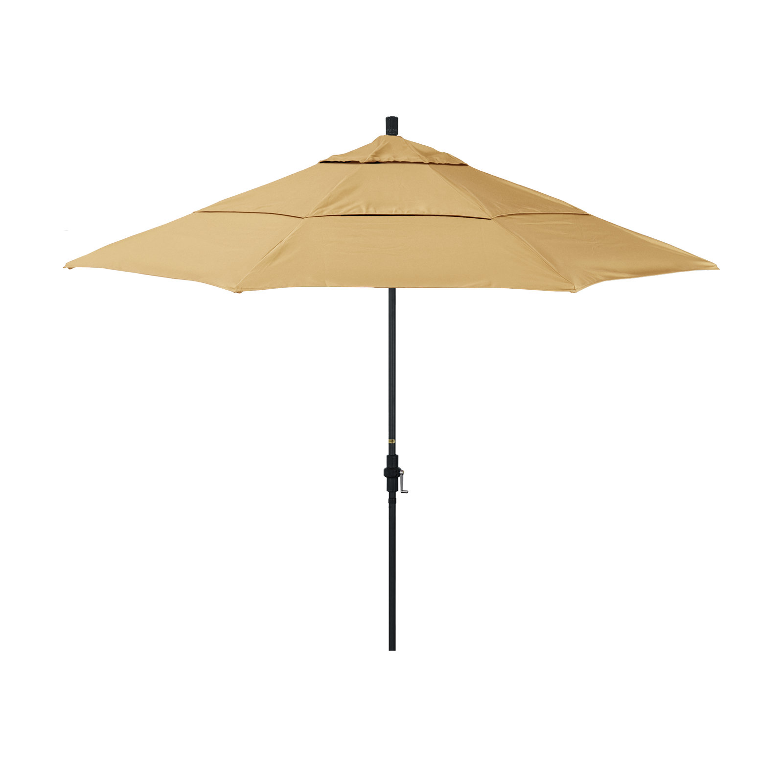 Broadmeade 132'' Sunbrella® Outdoor Umbrella, Canvas Black Sunbrella® Canvas