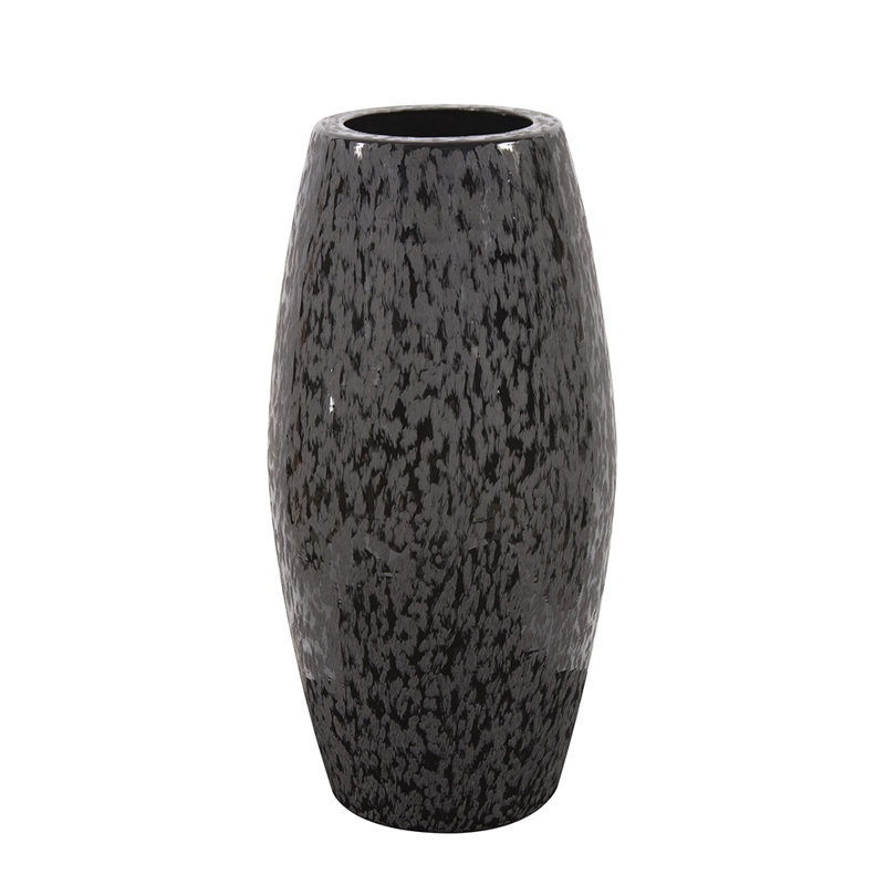 Ergun   Aluminum Table Vase, 15" H x 7" Wx 7" D