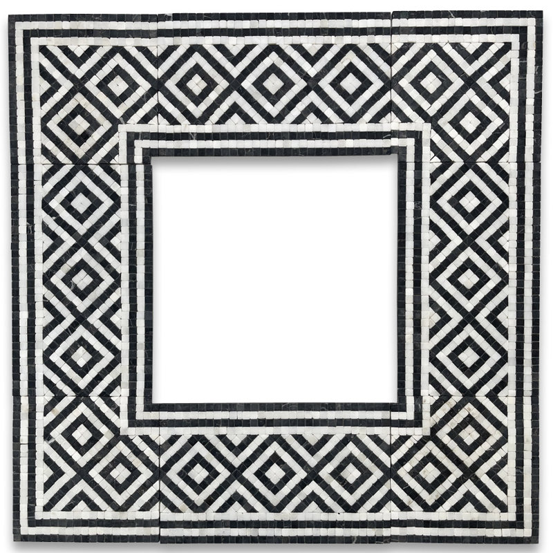 Guitam 7.1 in. x 11.7 in. Marble Tile